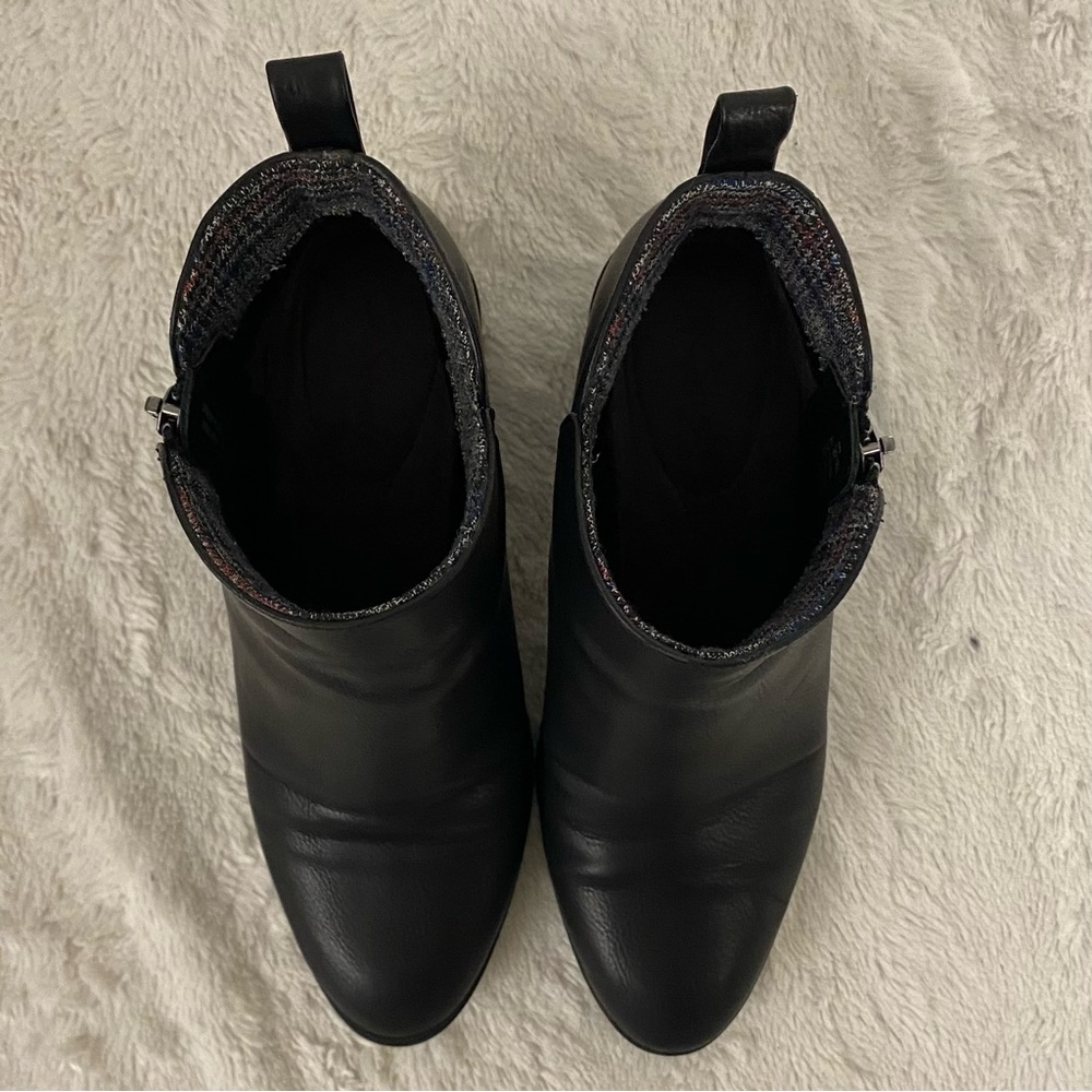 Life Stride Michelle Black Faux Leather Booties Women’s Size 6.5M - Picture 6 of 11